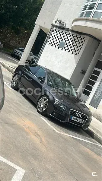 Usado Audi A4 S-Line 143 CV (105 kW) 2009 Negro Berlina