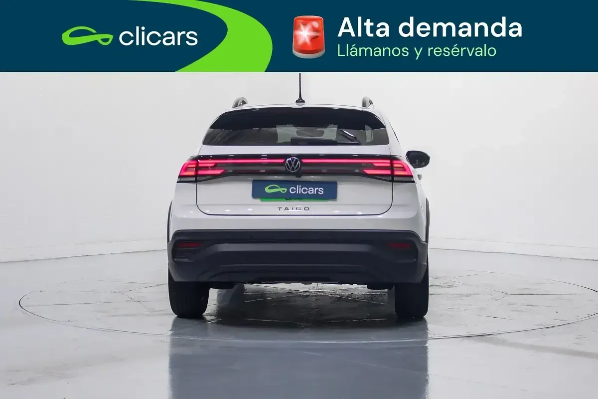 Usado VW Taigo Life 95 CV (69 kW) 2022 Blanco SUV