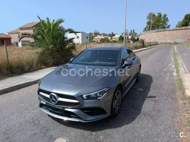 Usado Mercedes CLA250e 218 CV (160 kW) 2023 Gris / plata Coupe