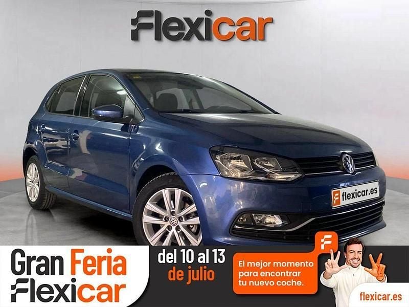 Azul Usado 2015 VW Polo Berlina | 10.490 € (Precio justo) - Imagen 1/4