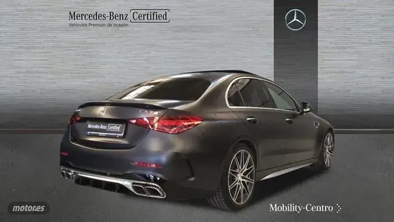 Usado Mercedes C63S AMG AMG 680 CV (500 kW) 2024 Gris Berlina