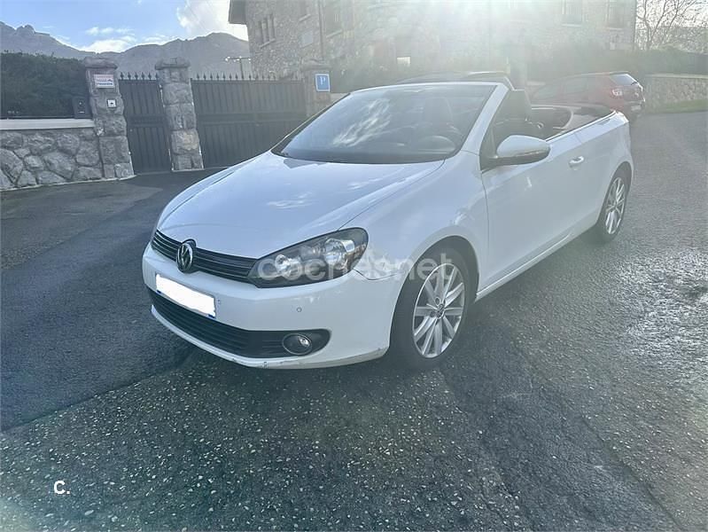 Usado VW Golf Cabriolet 140 CV (102 kW) 2011 Blanco Descapotable