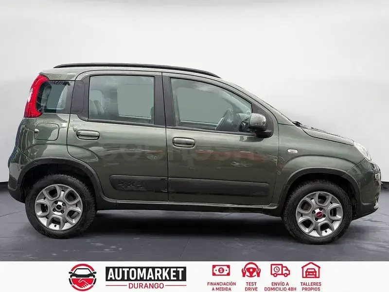 Usado Fiat Panda 4x4 Climbing 75 CV (55 kW) 2013 Verde Utilitario