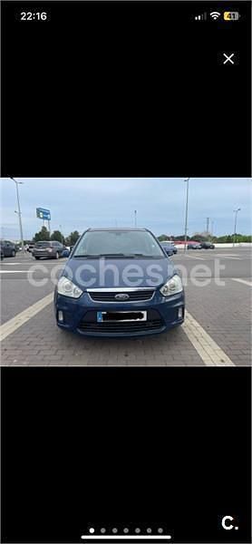 Usado Ford C-MAX S 136 CV (100 kW) 2007 Azul Monovolumen