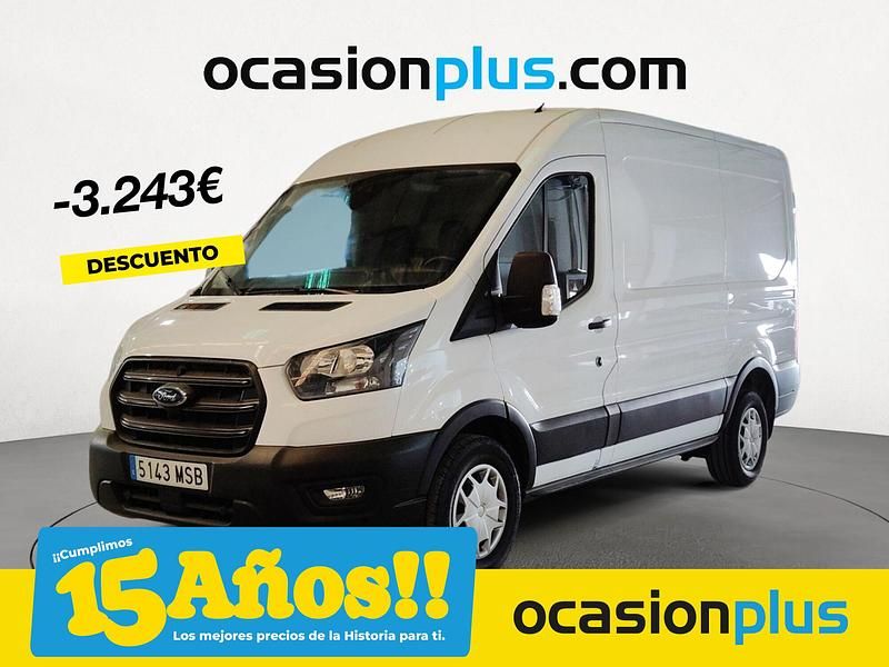 Blanco Usado 2024 Ford Transit Trend Berlina | 35.680 € (Caro) - Imagen 1/4