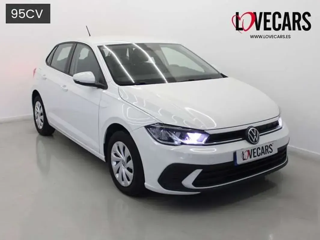 Usado VW Polo Advance 95 CV (69 kW) 2021 Blanco Berlina
