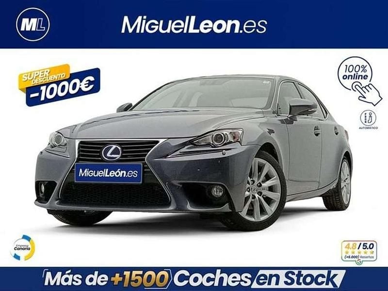 Usado Lexus IS300h Executive Line 223 CV (164 kW) 2014 Gris Berlina