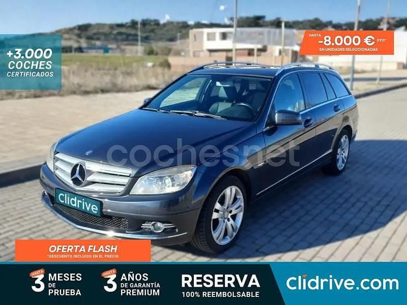 Gris / plata Usado 2009 Mercedes C250 Avantgarde Berlina | 8390 € (Precio justo) - Imagen 1/3