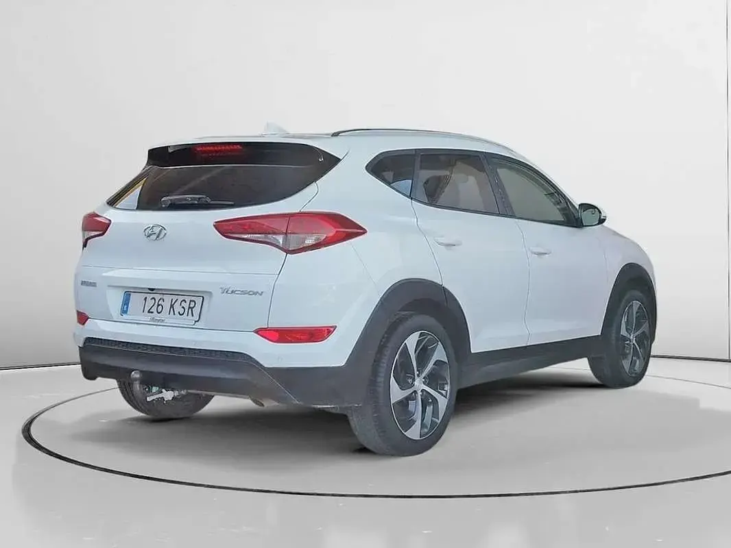 Usado Hyundai Tucson 114 CV (83 kW) 2018 Blanco SUV