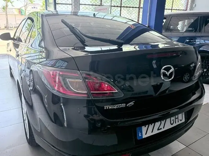 Usado Mazda 6 Active 140 CV (102 kW) 2008 Negro Berlina