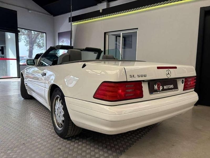 Usado Mercedes SL500 320 CV (235 kW) 1996 Blanco Descapotable