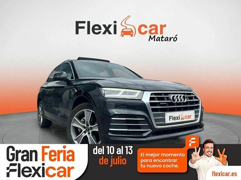 Usado Audi Q5 S-Line 163 CV (119 kW) 2017 Negro SUV