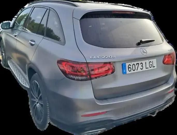 Usado Mercedes GLC220 194 CV (142 kW) 2020 Gris SUV