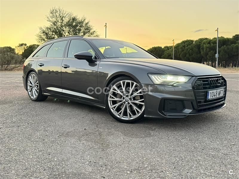 Usado Audi A6 S-Line 286 CV (210 kW) 2019 Gris / plata Familiar