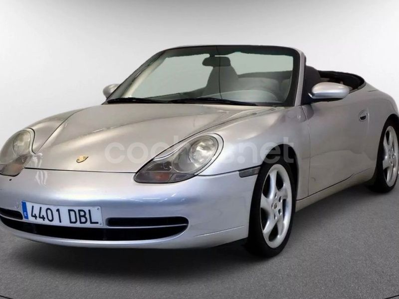 Gris / plata Usado 2000 Porsche 911 Carrera Cabriolet Descapotable | 32.690 € - Imagen 1/4