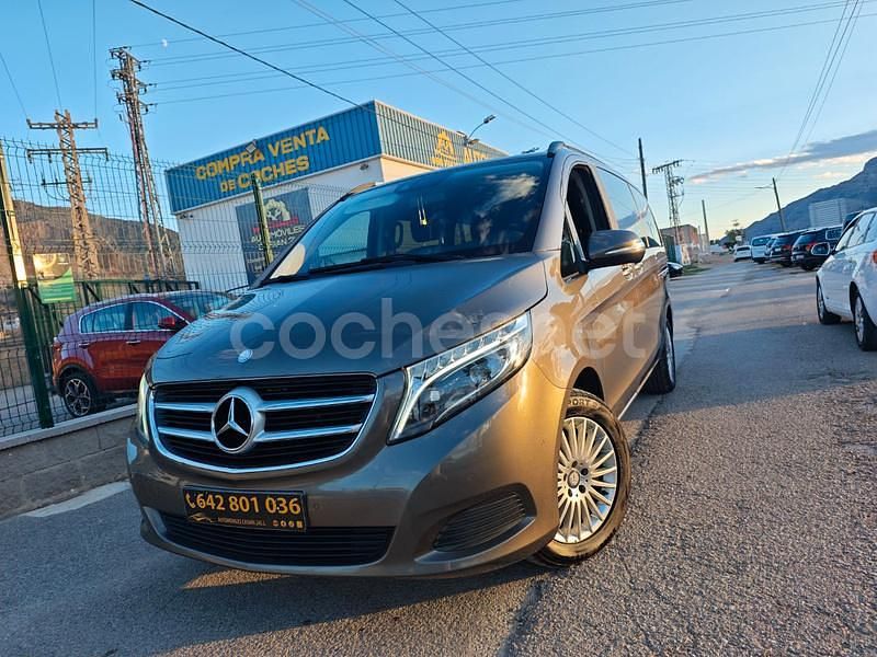 Marrón Usado 2016 Mercedes V220 Avantgarde Monovolumen | 31.750 € (Precio justo) - Imagen 1/4