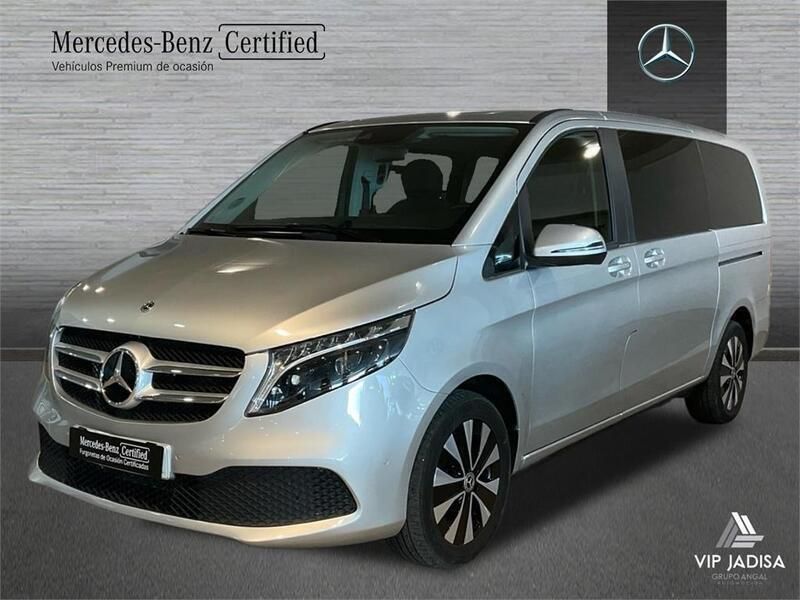 Gris / plata Usado 2023 Mercedes V250 Monovolumen | 57.900 € (Precio justo) - Imagen 1/4