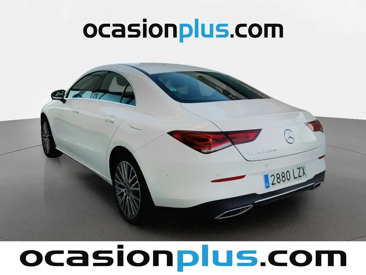 Usado Mercedes CLA250e 218 CV (160 kW) 2022 Blanco Coupe
