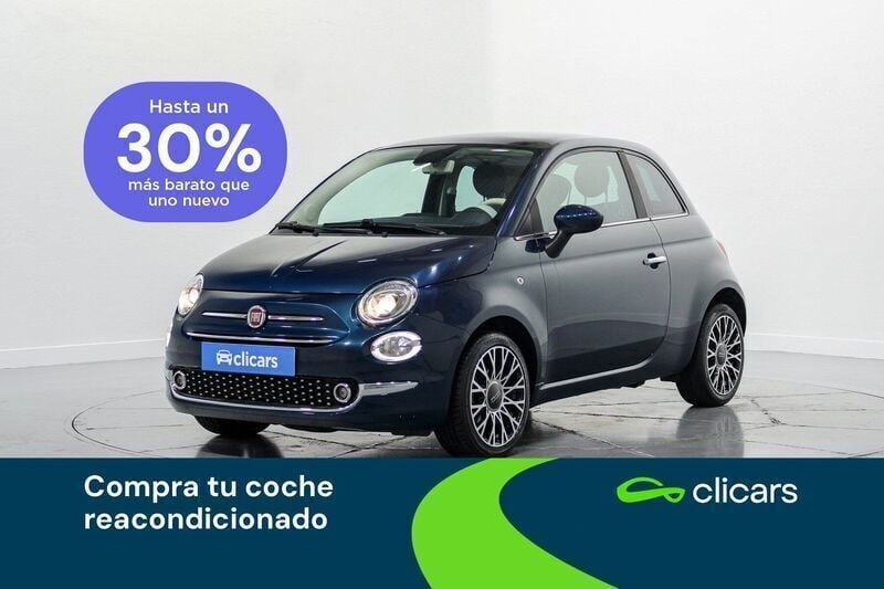 Azul Usado 2023 Fiat 500 Utilitario | 11.490 € (Precio justo) - Imagen 1/4