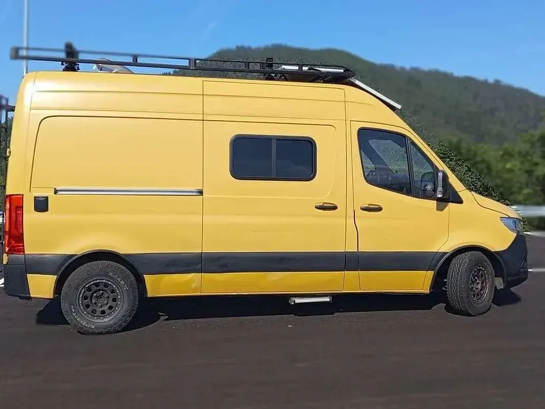 Usado Mercedes Vito 114 CV (83 kW) 2018 Amarillo Van
