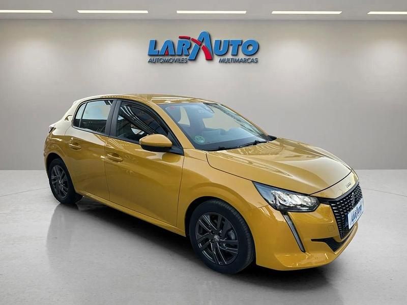 Usado Peugeot 208 Active 75 CV (55 kW) 2021 Amarillo Utilitario