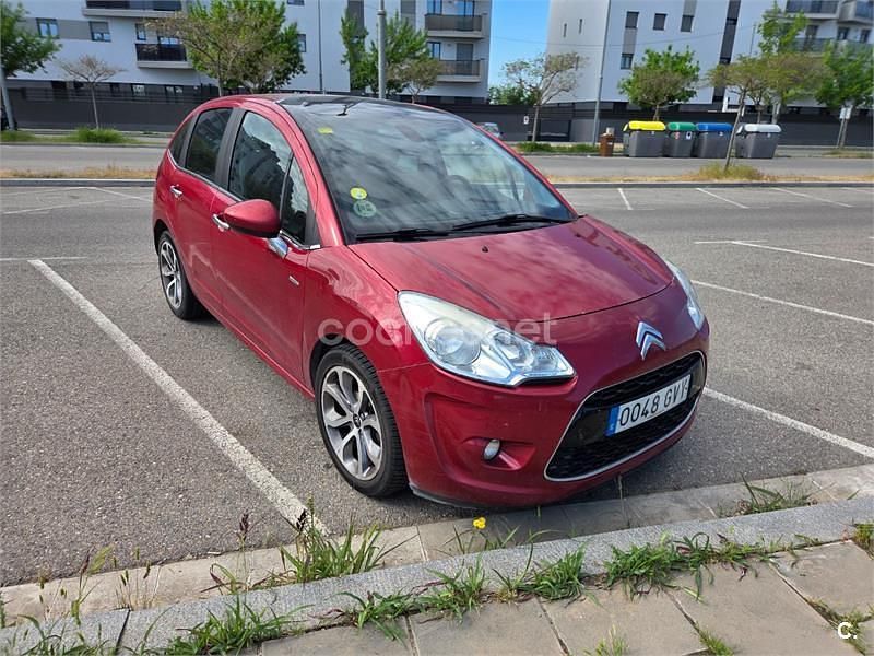 Usado Citroën C3 Exclusive 110 HP (80 kW) 2010 Vermelho Sedan