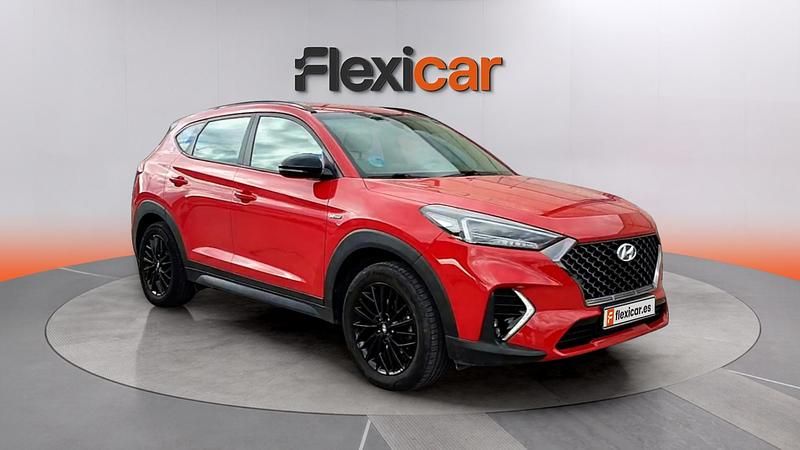 Usado Hyundai Tucson N Line 116 CV (85 kW) 2020 Rojo SUV