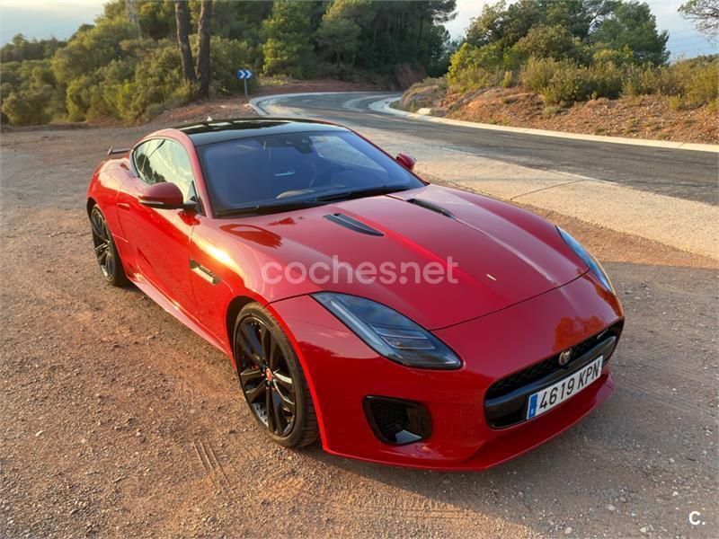 Rojo Usado 2019 Jaguar F-Type R-Dynamic Coupe | 59.000 € (Precio justo) - Imagen 1/4