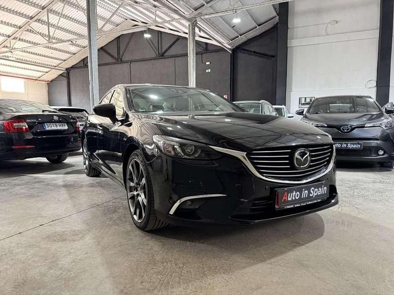 Negro Usado 2016 Mazda 6 Luxury Berlina | 14.500 € (Precio justo) - Imagen 1/4
