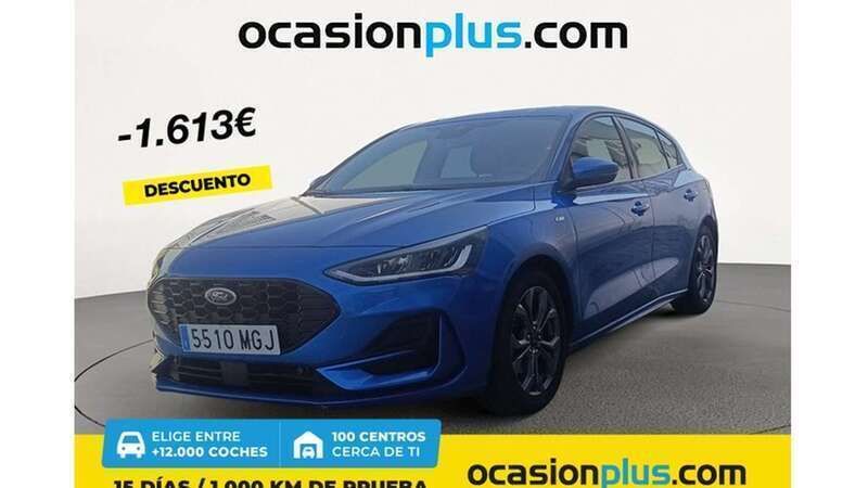 Azul Usado 2023 Ford Focus ST-Line Utilitario | 15.450 € (Buen precio) - Imagen 1/4