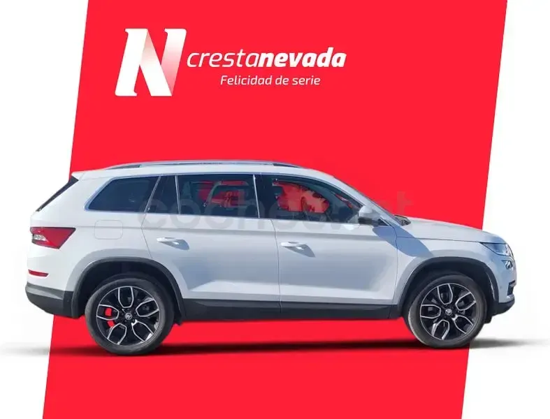 Usado Skoda Kodiaq Style 150 CV (110 kW) 2020 Blanco SUV