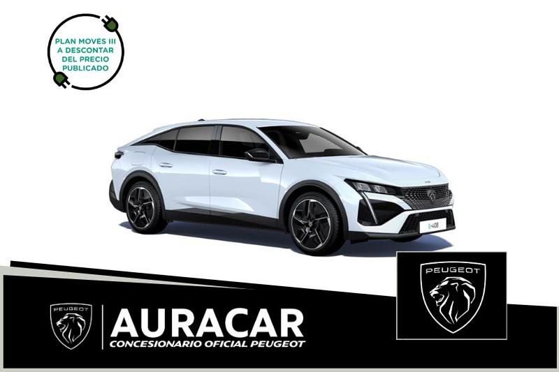Blanco Nuevo 2025 Peugeot e-408 GT SUV | 39.900 € - Imagen 1/4