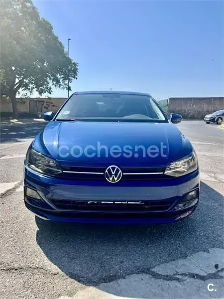 Usado VW Polo Advance 95 CV (69 kW) 2021 Azul Utilitario
