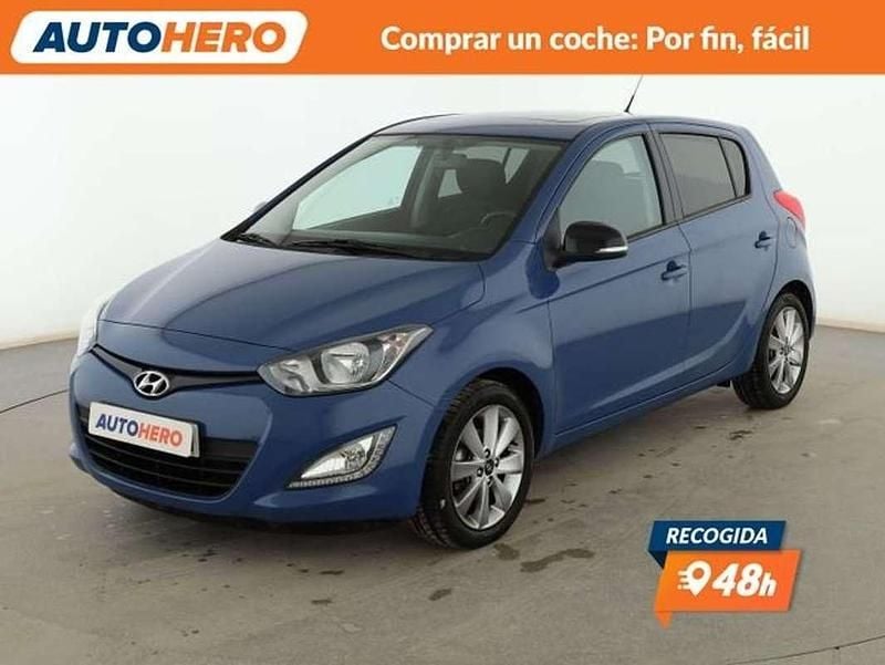 Usado Hyundai i20 GO! 101 CV (74 kW) 2014 Azul Utilitario