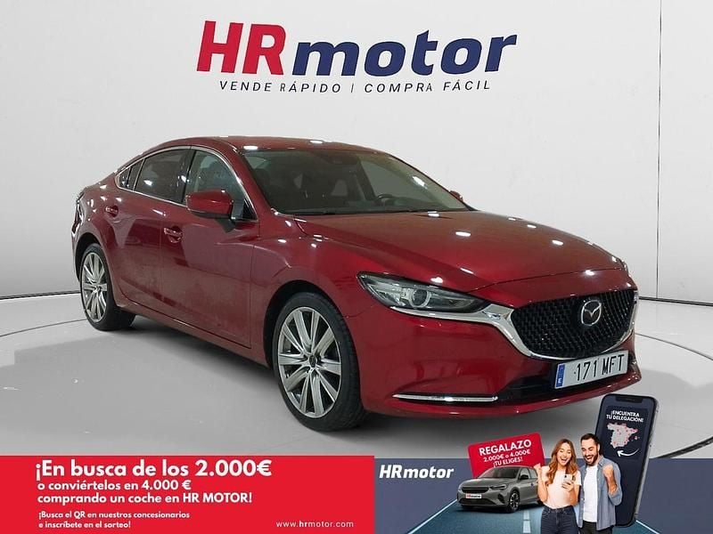 Rojo Usado 2023 Mazda 6 Exclusive-Line Berlina | 21.490 € (Precio justo) - Imagen 1/4