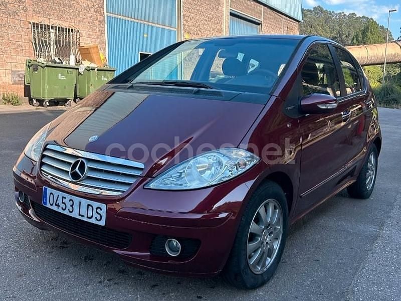 Granate Usado 2007 Mercedes A170 Elegance Monovolumen | 4900 € (Precio justo) - Imagen 1/4