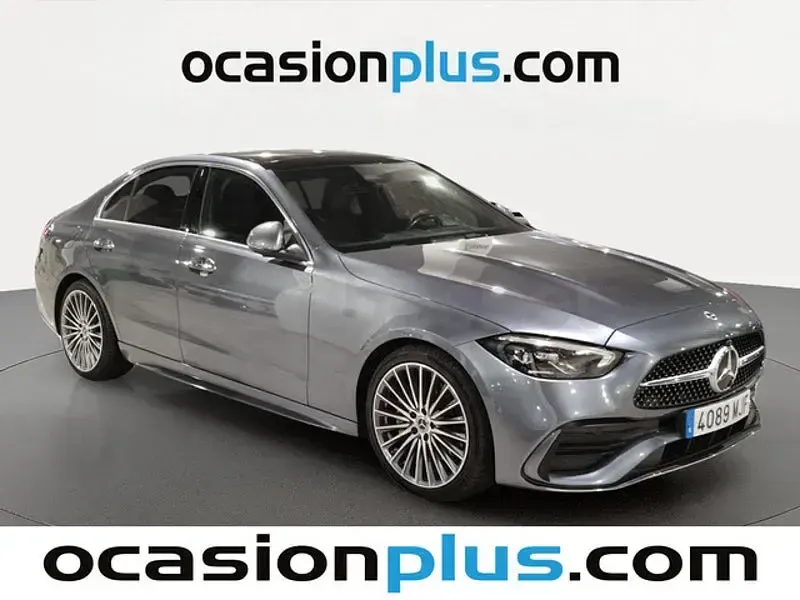 Usado Mercedes C200 163 CV (119 kW) 2023 Gris / plata Berlina