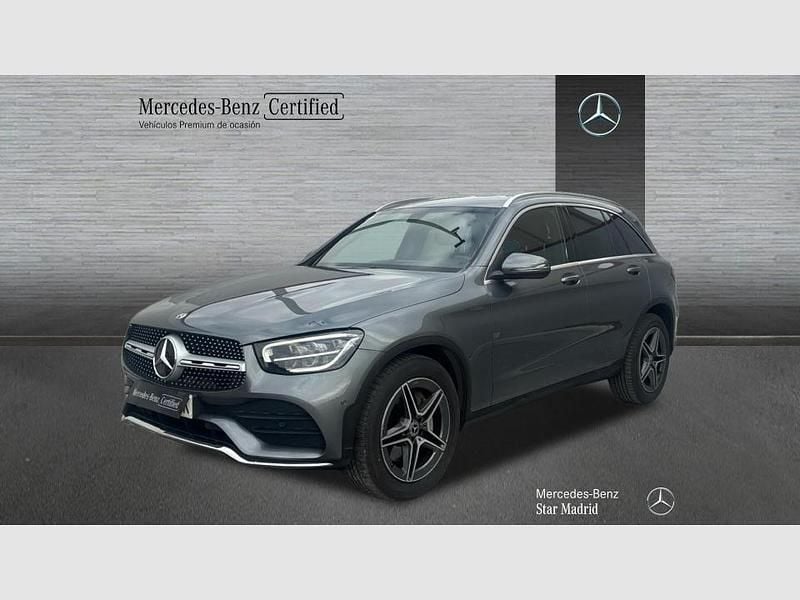 Gris selenita Usado 2020 Mercedes GLC220 AMG line SUV | 39.990 € (Buen precio) - Imagen 1/4
