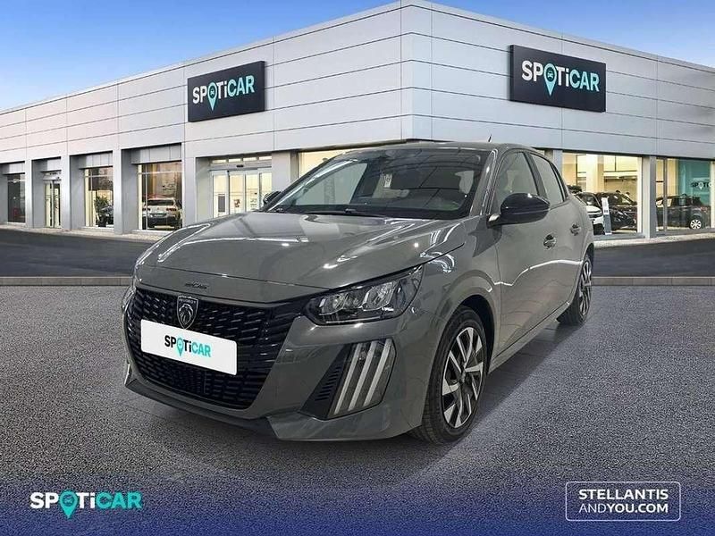 Gris Usado 2024 Peugeot 208 Active Utilitario | 14.495 € (Buen precio) - Imagen 1/4