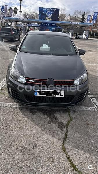 Usado VW Golf VII GTD 170 CV (125 kW) 2012 Azul Berlina