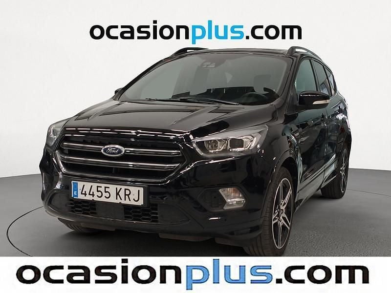 Negro Usado 2018 Ford Kuga ST-Line SUV | 18.546 € (Precio justo) - Imagen 1/4