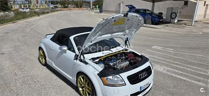 Usado Audi TT Roadster S-Line 180 CV (132 kW) 2004 Blanco Descapotable