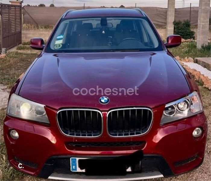 Usado BMW X3 177 CV (130 kW) 2011 Rojo SUV