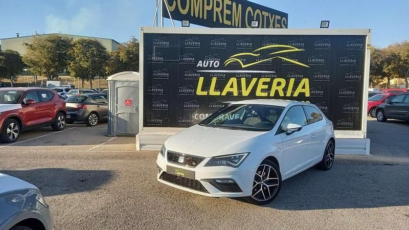 Blanco Usado 2018 Seat Leon FR Utilitario | 14.950 € (Precio justo) - Imagen 1/4