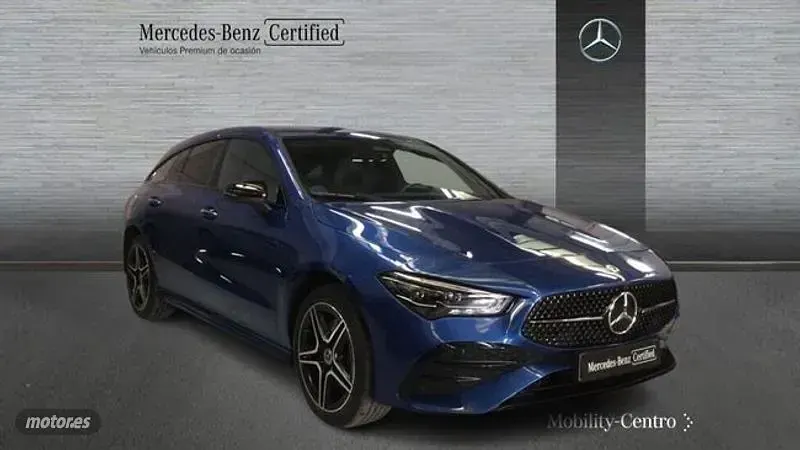 Usado Mercedes CLA250e 217 CV (159 kW) 2024 Azul Coupe