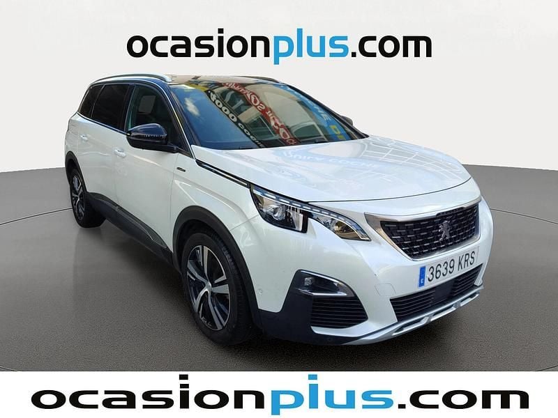 Usado Peugeot 5008 GT-line 130 CV (95 kW) 2018 Blanco SUV