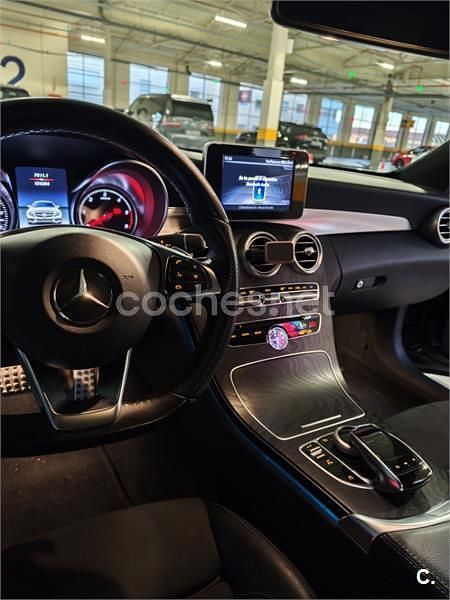 Usado Mercedes C220 170 CV (125 kW) 2018 Negro Coupe