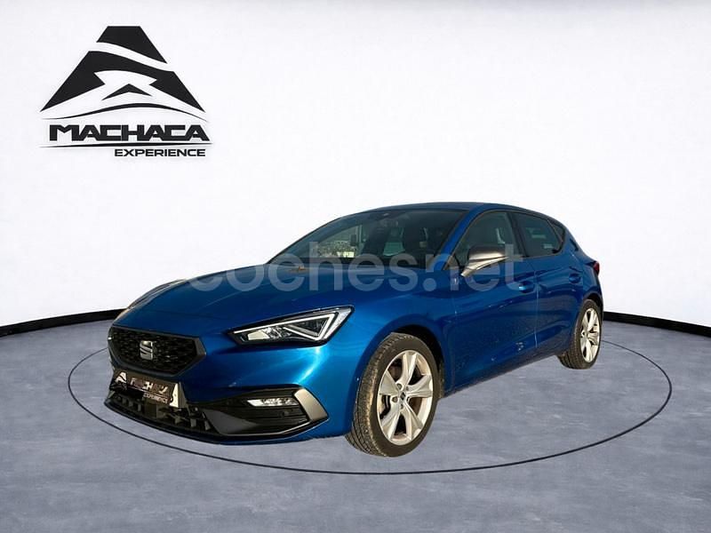 Usado Seat Leon FR 150 CV (110 kW) 2024 Azul Berlina