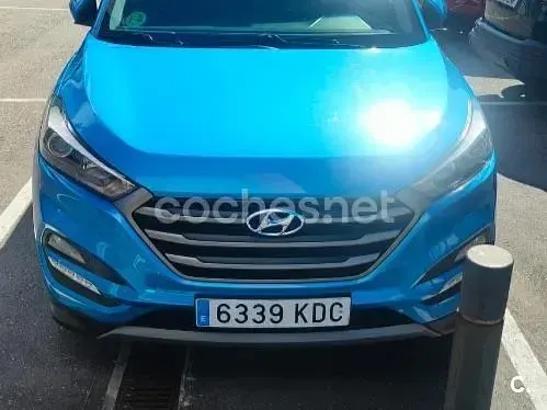 Usado Hyundai Tucson 115 CV (84 kW) 2017 Azul SUV