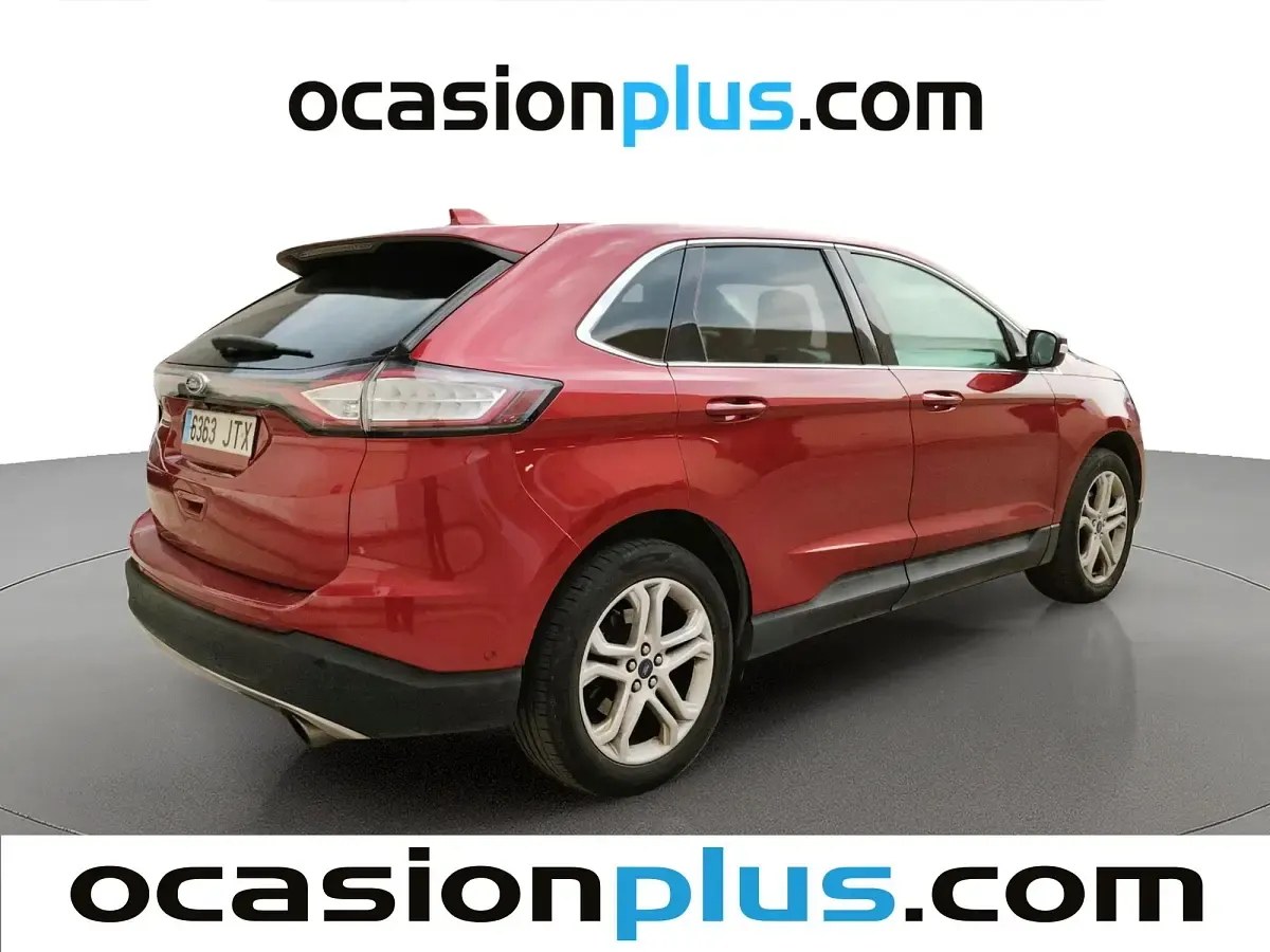 Usado Ford Edge Titanium 180 CV (132 kW) 2016 Rojo SUV